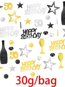 1pack Sinh nhật ném Confetti - Nhiều màu - Xem 3