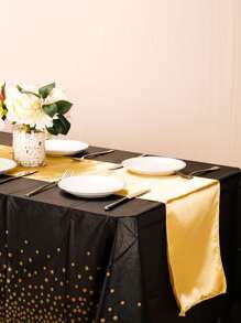 4 cái Polka Dot Pattern Bộ khăn trải bàn dùng một lần - Nhiều màu - Xem 2