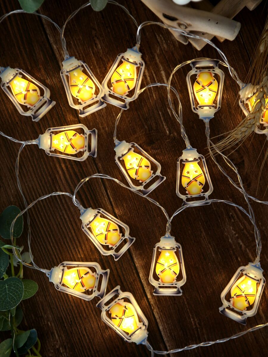 1入組2m齋月燈簾 - 黃色 - 查看 1