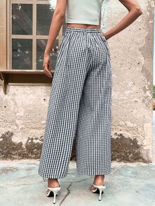 Quần nữ Kẻ sọc Boho - Đen và trắng - Xem 2