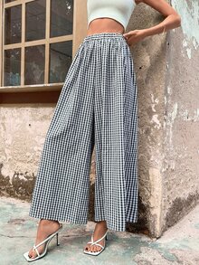 Quần nữ Kẻ sọc Boho - Đen và trắng - Xem 3