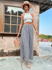 Quần nữ Kẻ sọc Boho - Đen và trắng - Xem 5