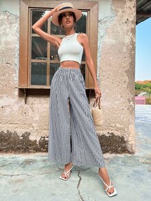 Quần nữ Kẻ sọc Boho - Đen và trắng - Xem 6