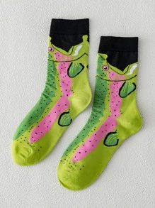 Calcetines de hombres con dibujos animados - Ver 1