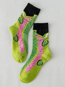 Calcetines de hombres con dibujos animados - Ver 2