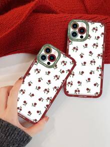 Coque de téléphone portable fleuri - Multicolore - Voir 2