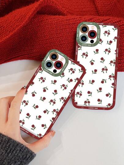 Funda para móvil floral