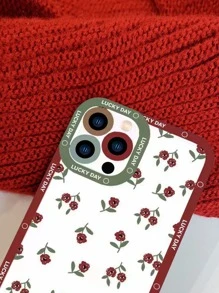 Coque de téléphone portable fleuri - Multicolore - Voir 4
