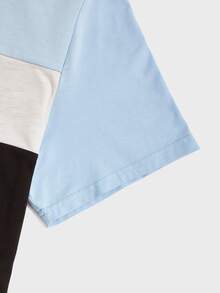 Manfinity Men Cut And Sew Tee - Multicolor - View 4