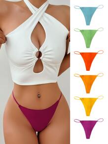 Snug Zone 6 pièces Culotte unicolore (sans couture)