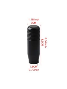 Car Manual Knob Gear Shift Head Shifter Lever Stick - Black - View 4