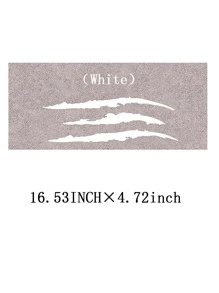 Hình dán móng vuốt xe hơi, phim bảo vệ chống trầy xước kính xe, phụ kiện xe hơi hài hước dành cho nam giới, decal trò chơi điện tử trên xe hơi, quà tặng chơi khăm cho người đam mê xe hơi, trang trí Giáng sinh, decal và phụ kiện dán gương và cản xe, trang trí chống thấm nước cho việc tự độ xe. - trắng - Xem 5