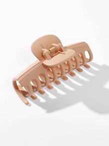 2入組極簡風格素色髮爪 - 彩色 - 查看 5