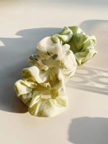 3入組格紋和心形印花鬆緊帶，休閒風格 - 綠色 - 查看 5