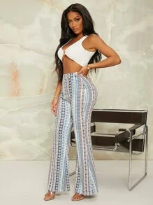 SHEIN SXY Quần nữ Bộ lạc Boho - Nhiều màu - Xem 4