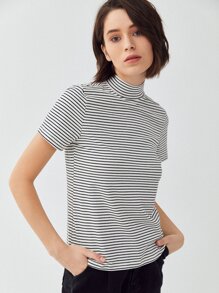 MOTF PREMIUM MOCK NECK T-SHIRT