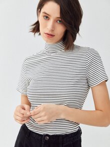 MOTF PREMIUM MOCK NECK T-SHIRT