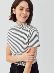 MOTF PREMIUM MOCK NECK T-SHIRT