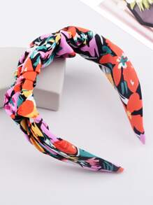 印花寬髮箍 - 彩色 - 查看 2