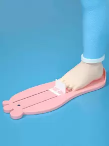 1pc Plain Foot Measure Gauge - Pink - View 1