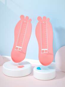 1pc Plain Foot Measure Gauge - Pink - View 2