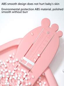 1pc Plain Foot Measure Gauge - Pink - View 6