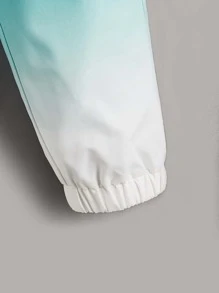 SHEIN 男孩漸層翻蓋口袋腰部抽繩工裝褲 - 彩色 - 查看 3