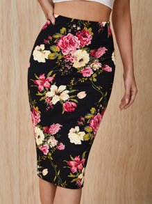 SHEIN Clasi Váy nữ Hoa Thanh lịch - Nhiều màu - Xem 3