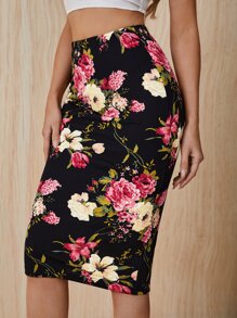 SHEIN Clasi Váy nữ Hoa Thanh lịch - Nhiều màu - Xem 5