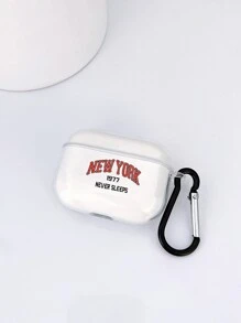 Hộp đựng đồ họa chữ cái tương thích với Airpods - Nhiều màu - Xem 4