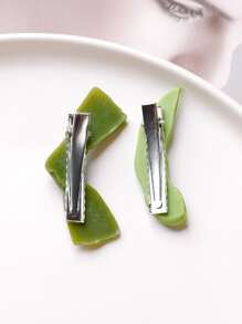 2pcs Simulation Food Decor Alligator Clip - Multicolor - View 4