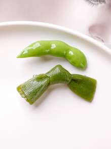 2pcs Simulation Food Decor Alligator Clip - Multicolor - View 5