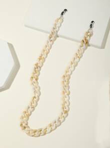 1pc Geometric Face Covering Chain - Multicolor - View 1