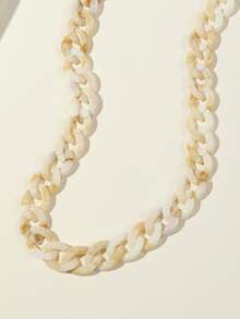 1pc Geometric Face Covering Chain - Multicolor - View 4