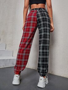 Quần nữ Túi Khối Màu Sọc ca rô Giải trí - Nhiều màu - Xem 2