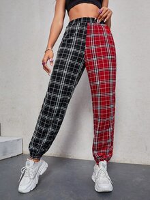 Quần nữ Túi Khối Màu Sọc ca rô Giải trí - Nhiều màu - Xem 5