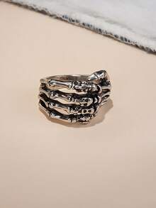 ROMWE Goth Nhẫn - Bạc - Xem 4