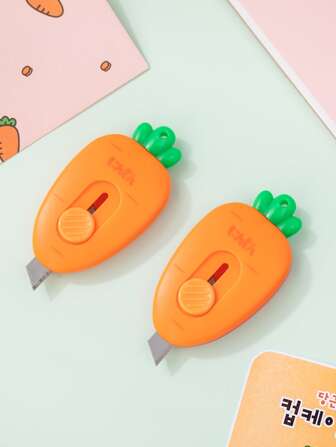 1pc Carrot Shaped Utility Knife