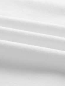 Manfinity Tops Nam Lá thư Giải trí - trắng - Xem 3