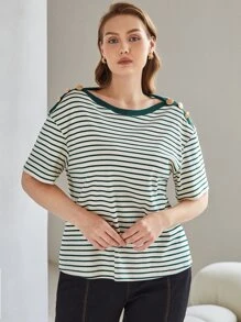 MOTF PREMIUM Hơn Áo thun Cổ thuyền - Nhiều màu - Xem 5