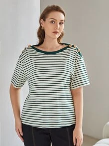 MOTF PREMIUM Hơn Áo thun Cổ thuyền - Nhiều màu - Xem 10