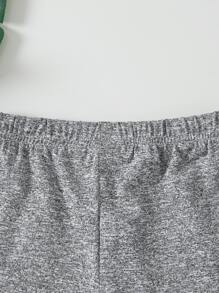 SHEIN 3pcs/Pack Young Girl Stretchy Soft Fitted Shorts, Fashionable Tri-Color Combination, Comfortable For Daily Wear, Sports, Beach Holiday - Multicolor - View 3