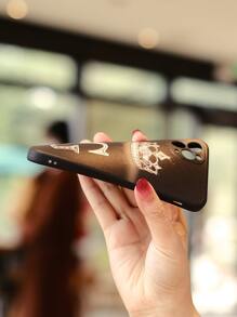 Funda para móvil con estampado de letra - Multicolor - Ver 4