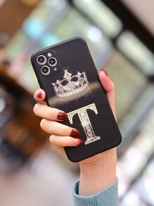Letter Graphic Phone Case - Multicolor - View 2
