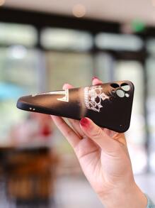 Letter Graphic Phone Case - Multicolor - View 4