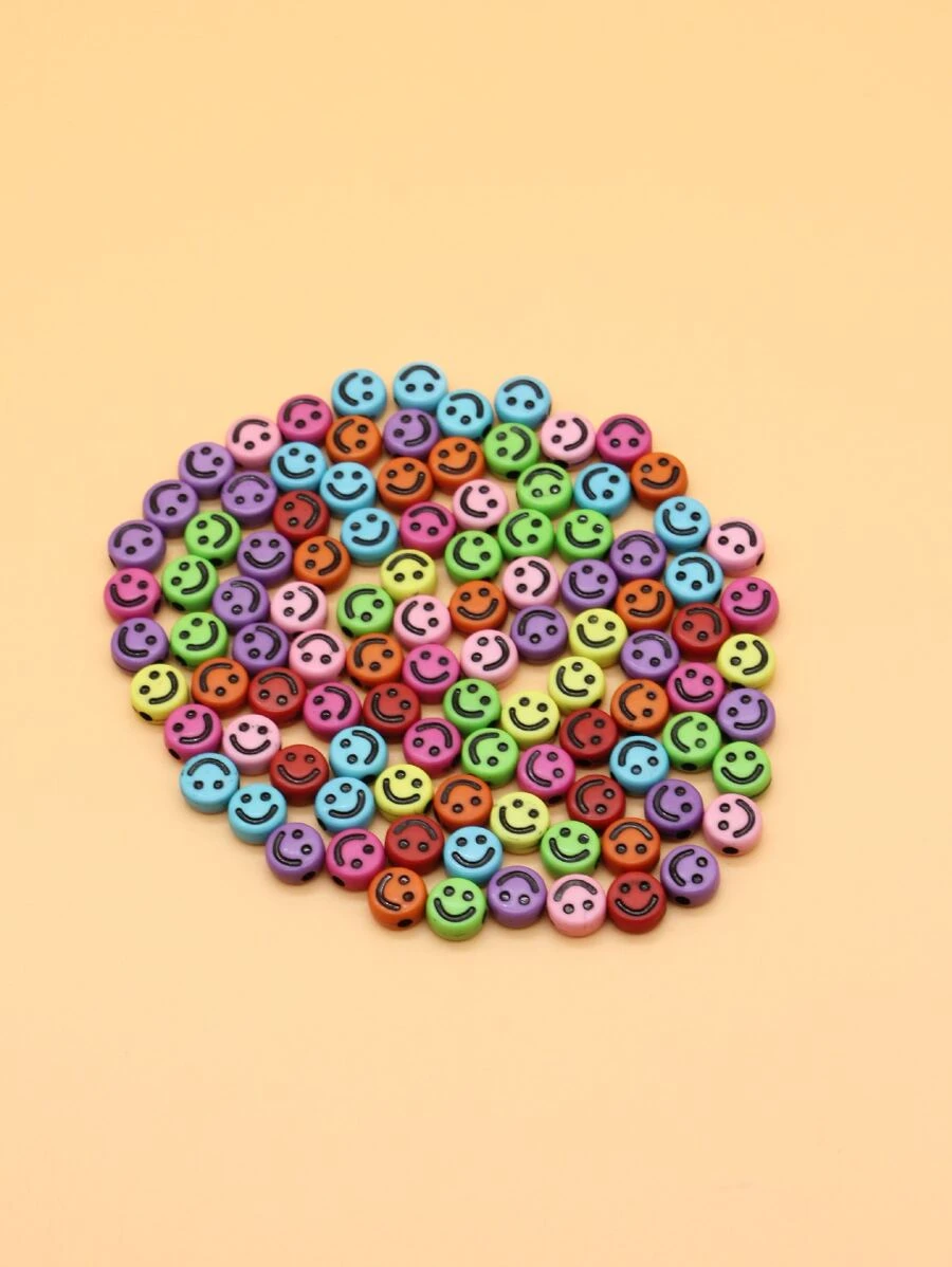 10mm 100 cái Hạt Trang sức Tự làm Phụ kiện - Nhiều màu - Xem 1