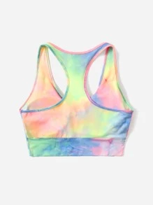 SHEIN 紮染運動背心 - 彩色 - 查看 2