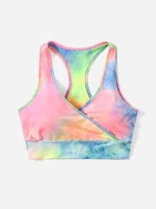 SHEIN 紮染運動背心 - 彩色 - 查看 3