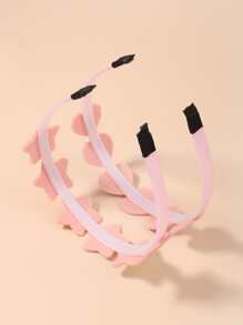 bilicaca 2pcs Toddler Girls Star & Heart Decor Headband