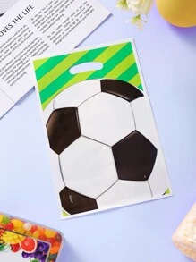10 pcs Tas Hadiah Cetak Sepak Bola - MultiWarna - View 3